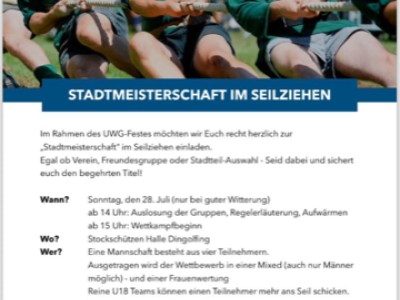 UWG Fest am 28. Juli 2024