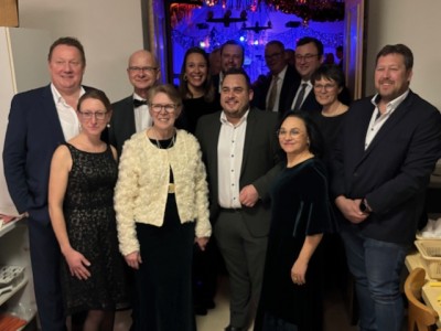 Besuch auf dem Feuerwehrball in Dingolfing