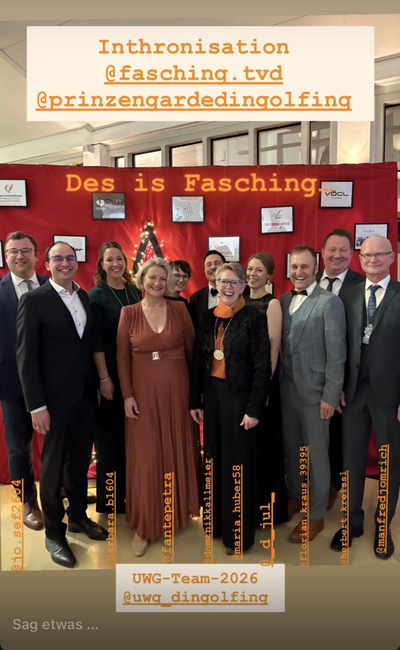Inthronisation in Dingolfing